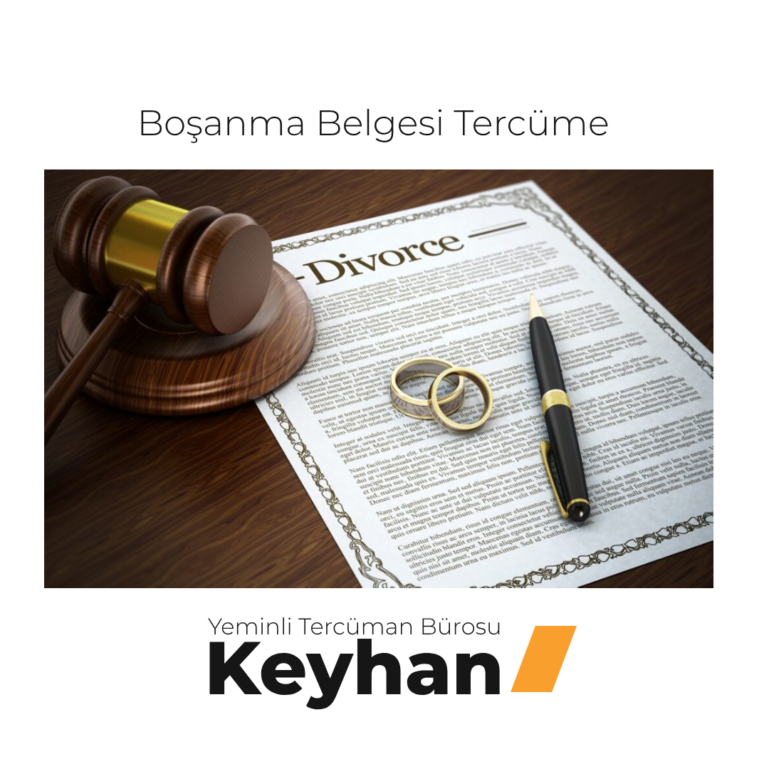 boşanma belgesi